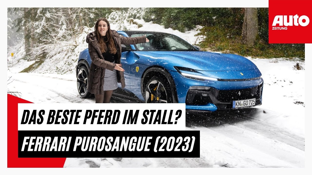 Ferrari Purosangue (2023): Enzo hat jetzt auch ein SUV | AUTO ZEITUNG