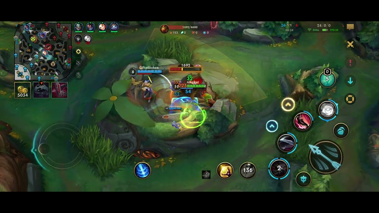 Lets play league of legends wild rift Samira Adc with yummi vs jhin /lux botlane