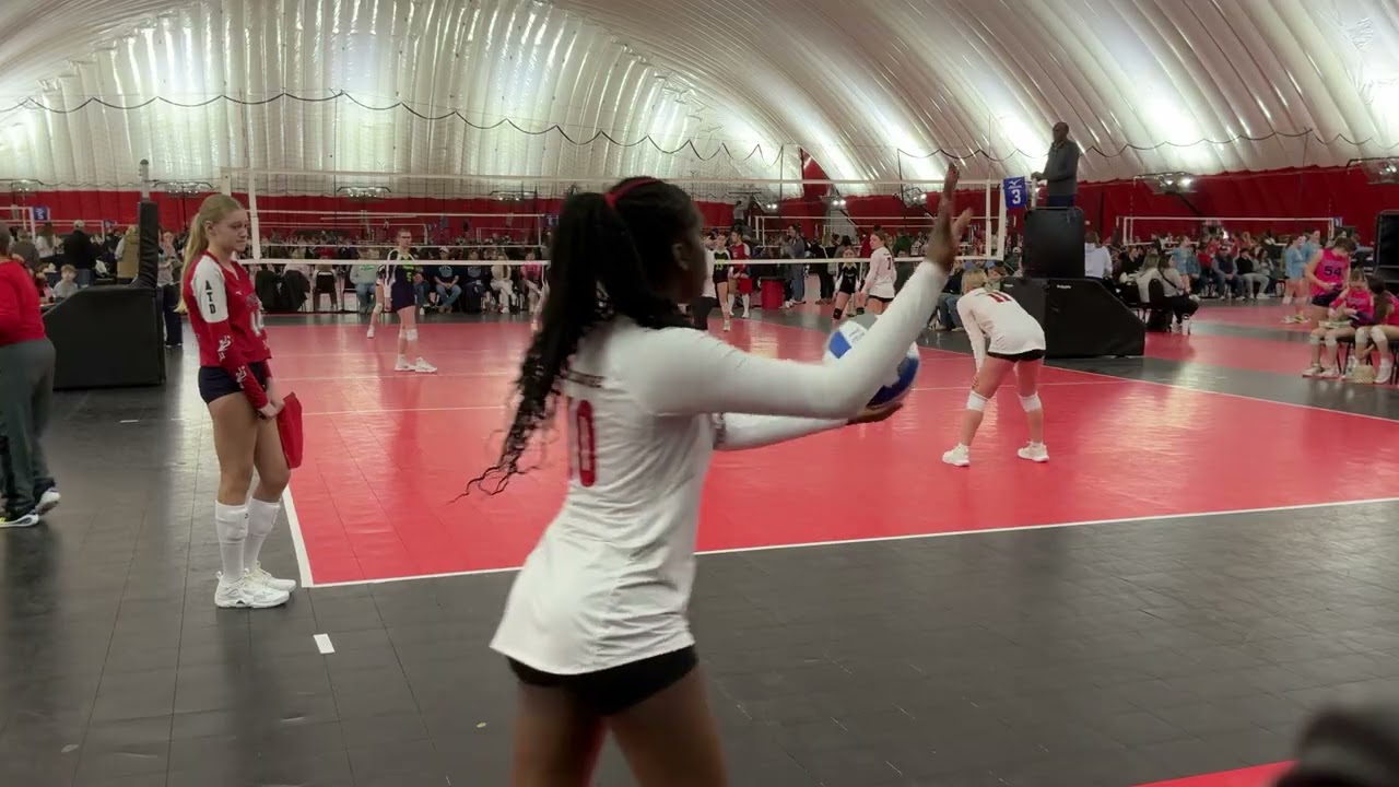 2026 Crossfire Volleyball 14-1's vs 414-14 Blue Set 3