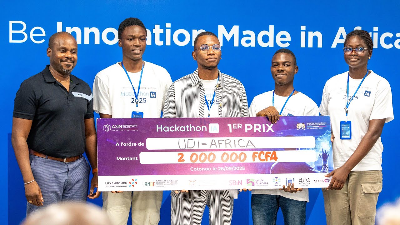 Hackathon IA 2025 : Remise de prix aux équipes lauréates