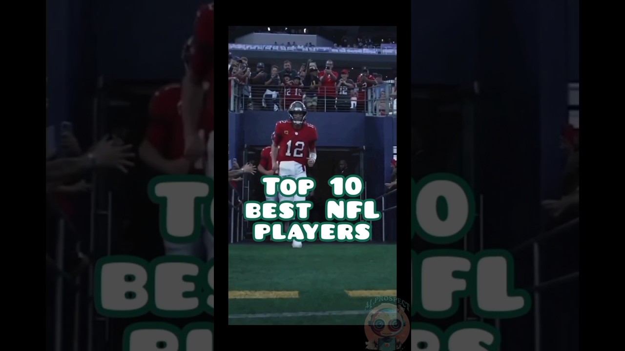 Top 10 best NFL players from chat gpt's opinion #ai #top10 #shorts #nfl #football
