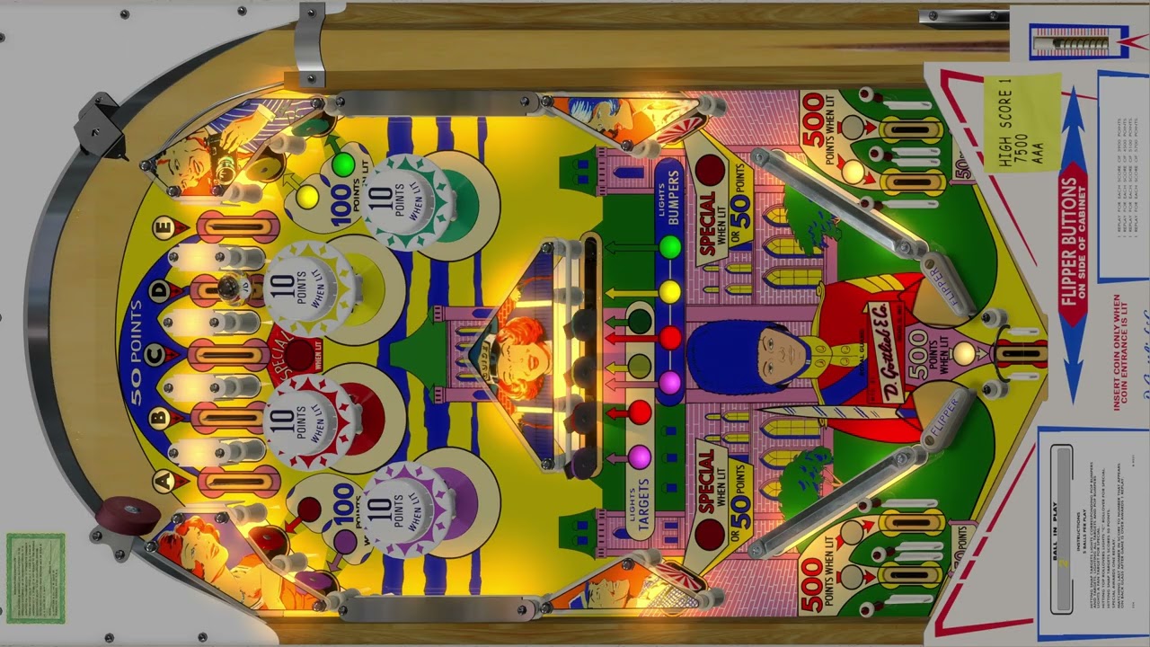 Royal Guard (Gottlieb 1968) VPX