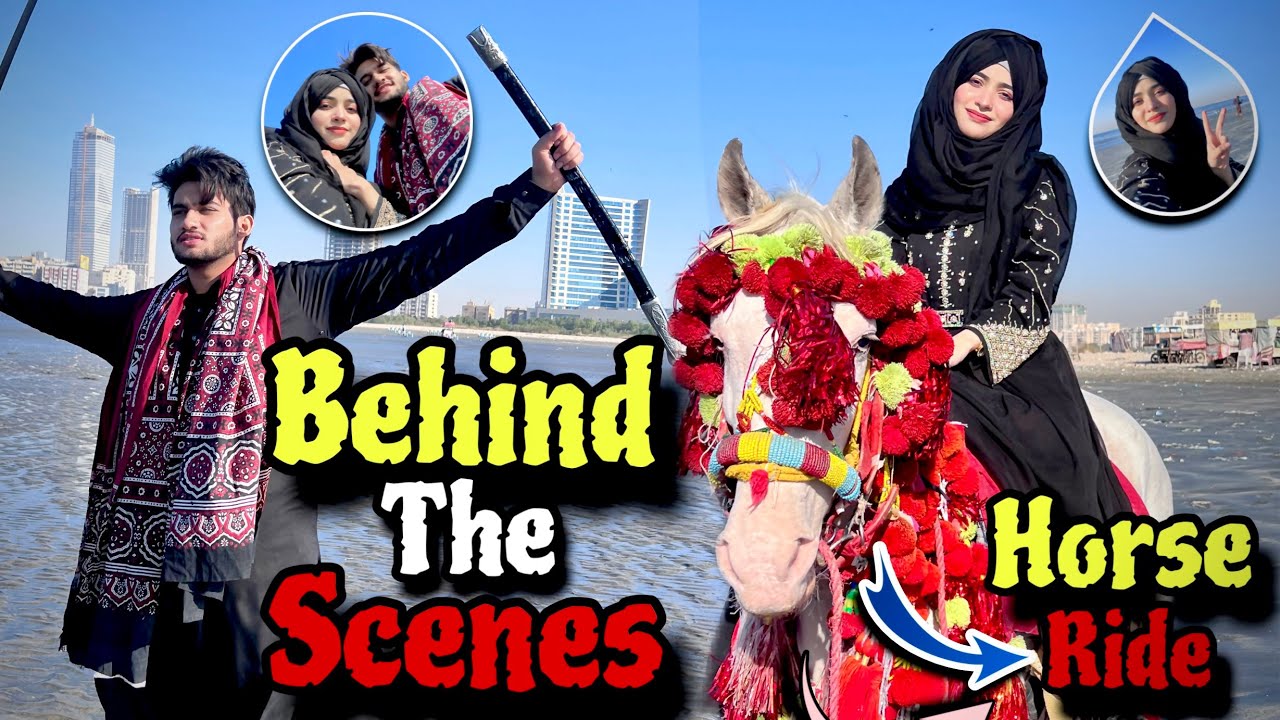 Behind The Scenes - 13 rajab Kalam - Laiba Fatima Horse Se Dar Gayi😂