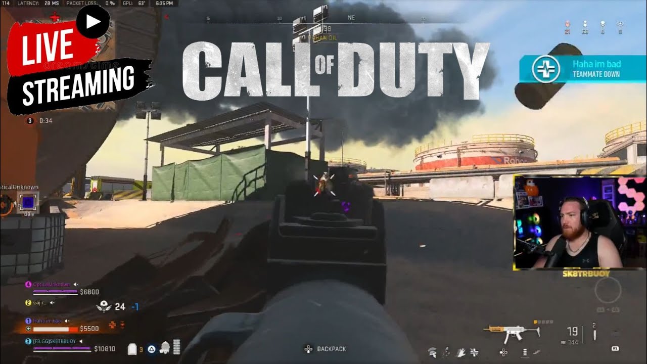 AUSSIE RANKED WARZONE!! Best Comms & Teamwork out there! | SK8TR Gaming #4
