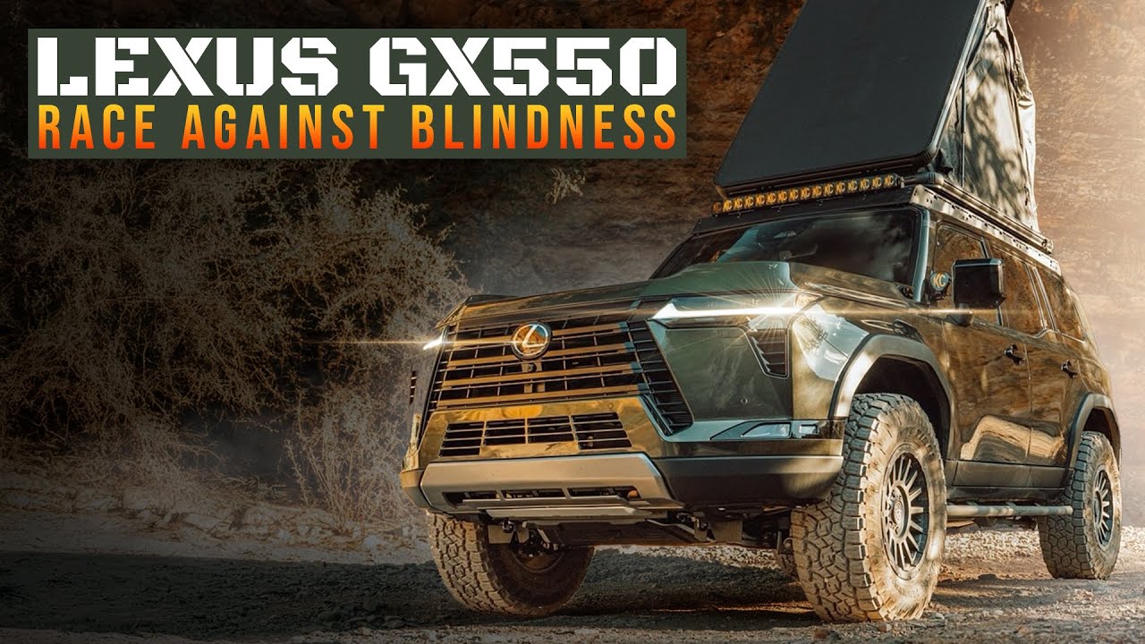 Lexus GX550 with Race Against Blindness