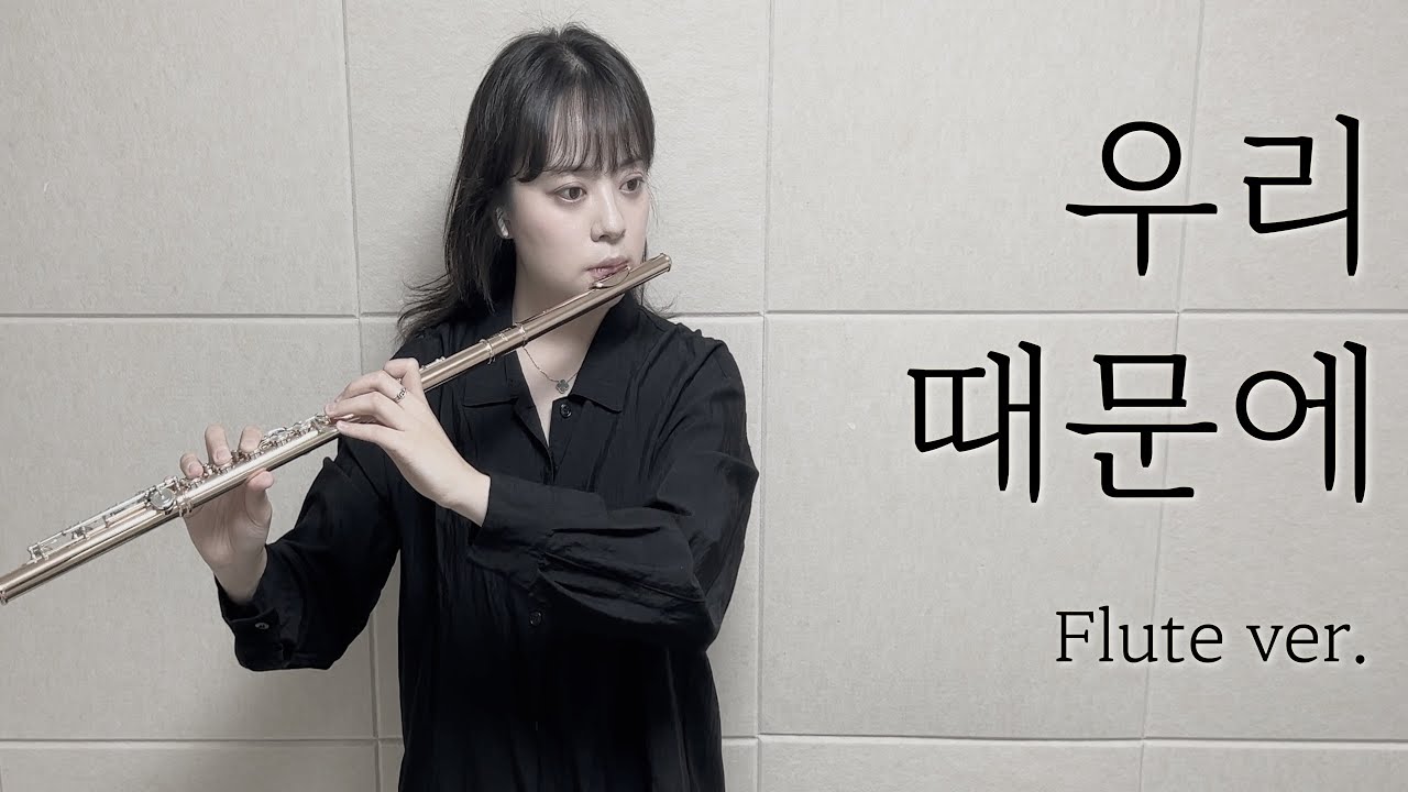 우리 때문에 (Flute ver.) | 플루트 찬양 | ✨악보 O | FLUTE CCM✝️