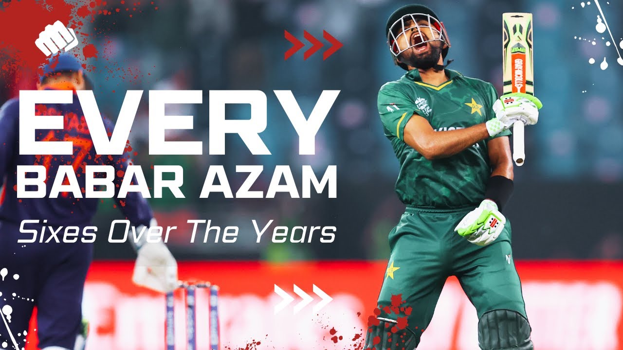 BABAR AZAM SIXES OVER THE YEARS 🤩🙌 | 