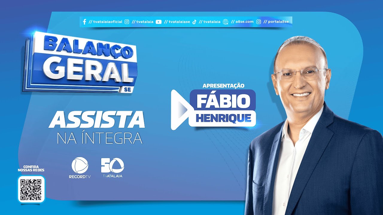 BALANÇO GERAL SERGIPE AO VIVO: TV ATALAIA - 25/08/2025