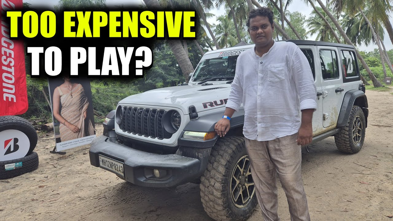 ₹85 Lakh for THIS? Jeep Wrangler Off-Road Review in Chennai Mud Madness!