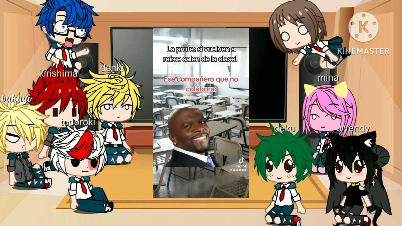 ❤️Mha reacciona a mis tiktoks favoritos espero que les guste :)
