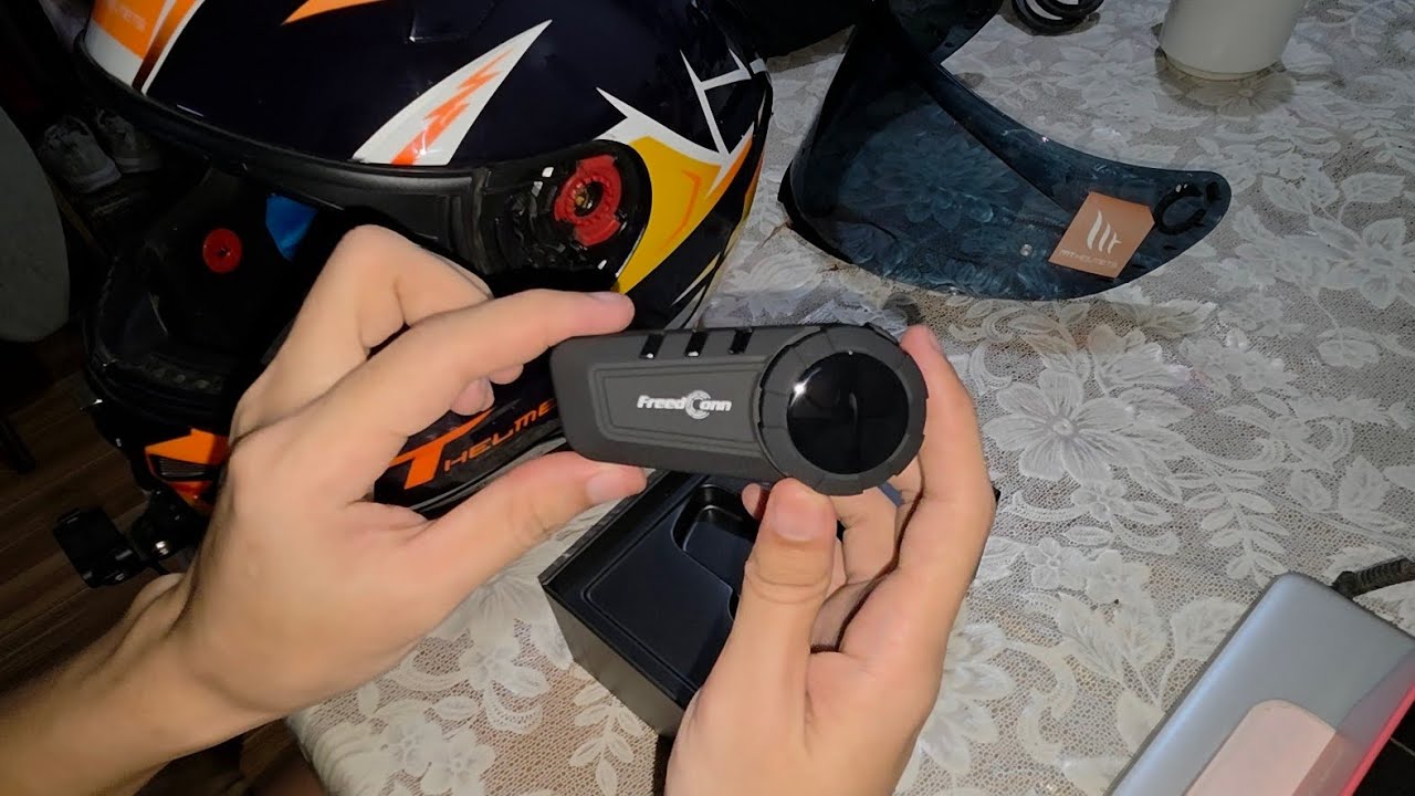 FREEDCONN KY PRO Installation // MT Helmet Revenge 2 ang pagkakabitan
