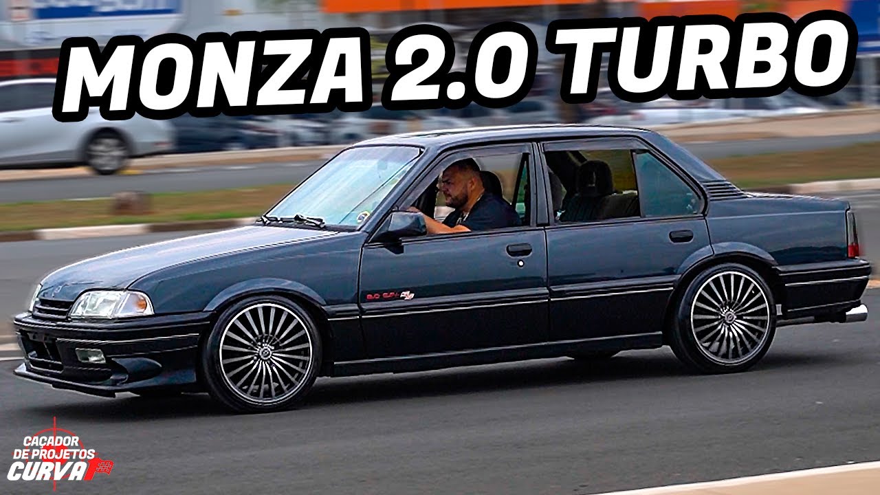 Monza 2.0 turbo raiz acelerando tudo na chuva. Tocada difícil???