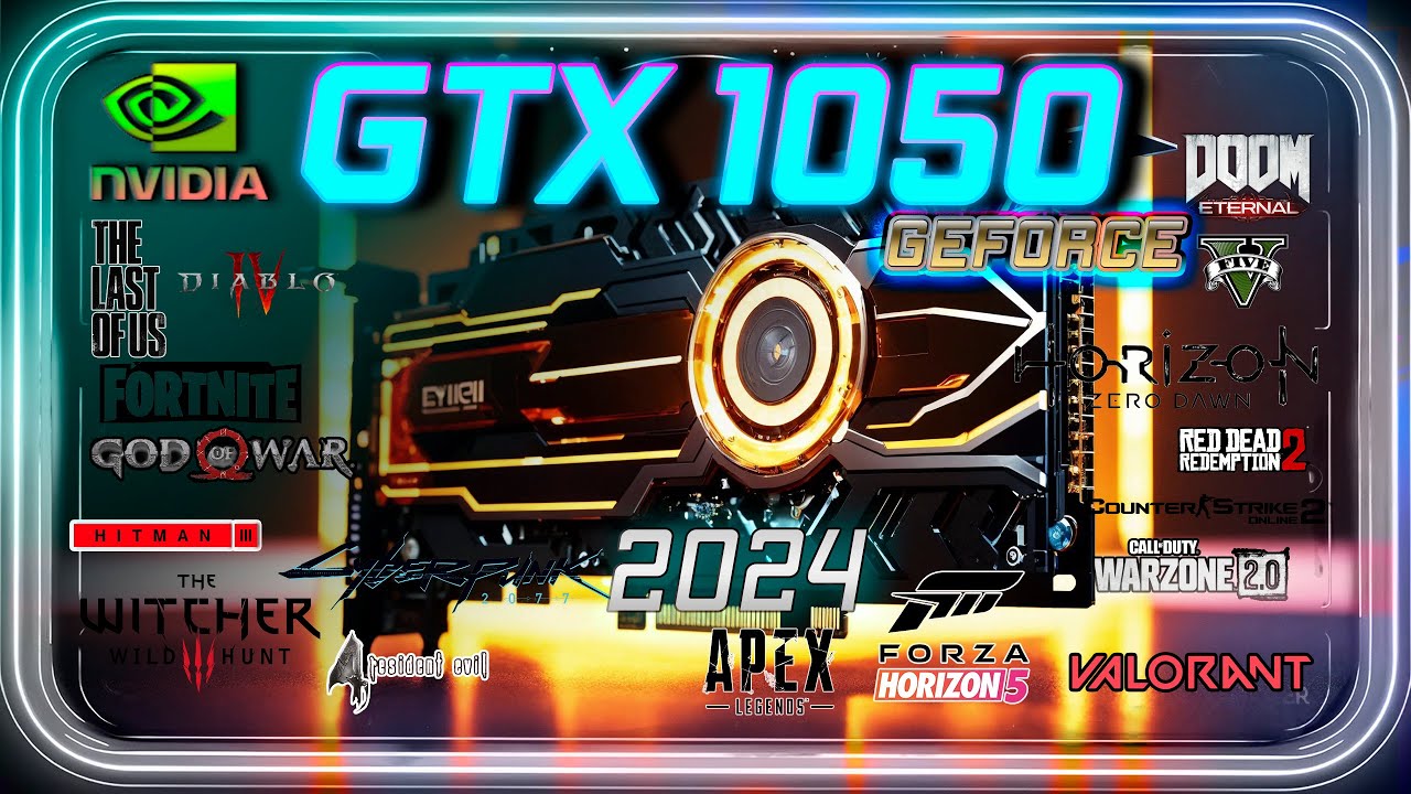 *NVIDIA GEFORCE GTX 1050 in 15 GAMES      | 2024 |