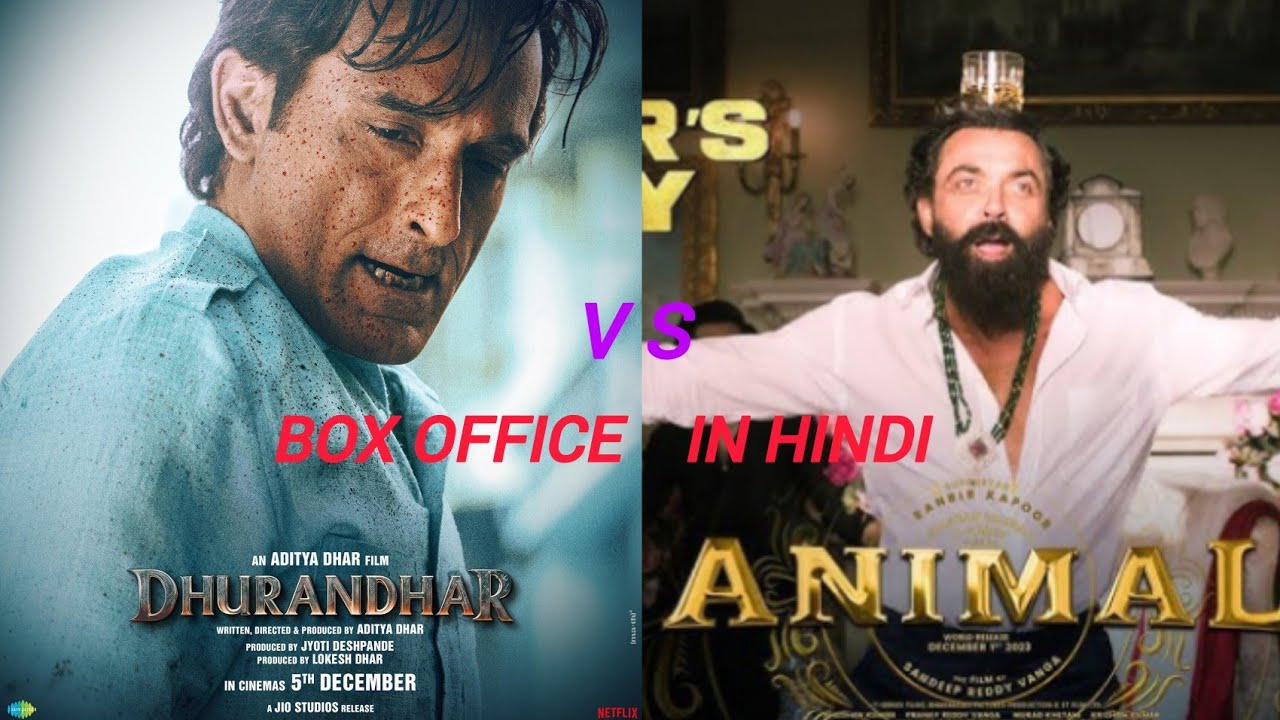Dhurandhar Film Box Office colletion Day 7 Vs Animal Film Ranbir Kapoor Ranveer Singh 