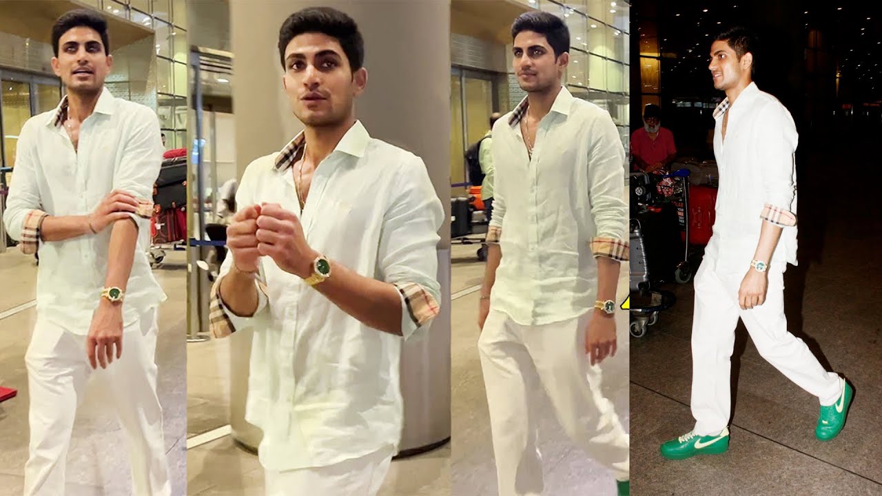 Shubman Gill Returns Mumbai Spotted At Airport | CCL