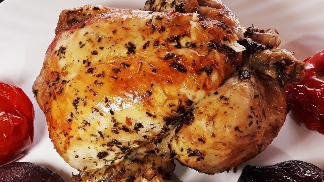 pollo asado en FREIDORA de AIRE sin ACEITE MUY FACIL