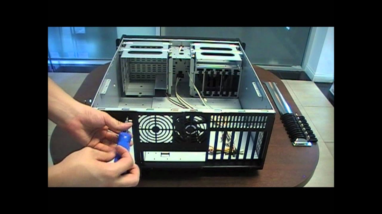 How to Install PS2 Mini Redundant Power Supply in D-400 Rackmount Chassis