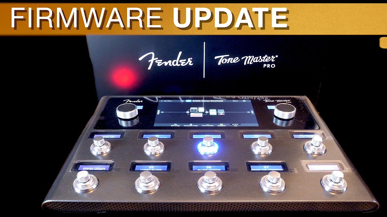 Fender Tone Master&reg; Pro - How to Update Firmware