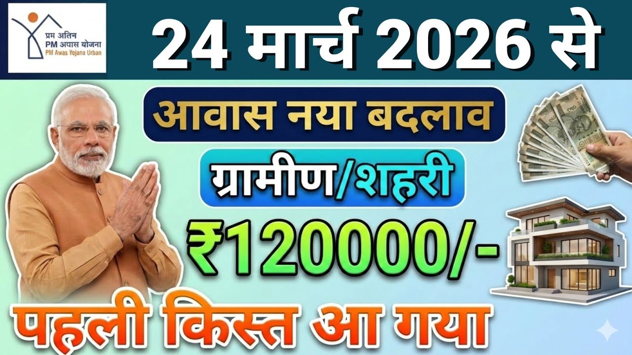 PM आवास योजना नया काम शुरू 2026 | Pradhan Mantri Awas Yojana 2026 | PM Awas Yojana New 0491