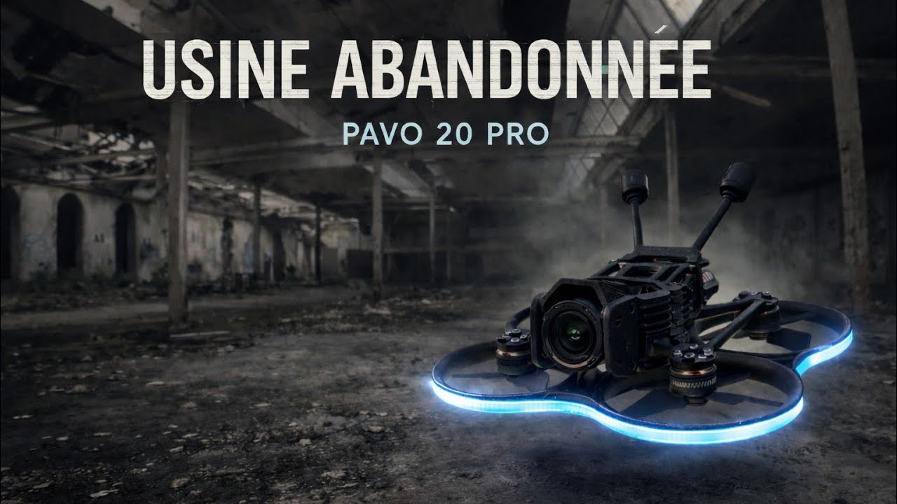 On découvrent une usine désaffectée ! #Pavo20Pro