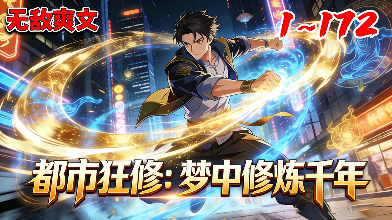 《都市狂修》1~172遇梦中苦修千年化神，重生都市，杀伐果断，登临巅峰。#热血 #推文 #修仙 #都市 #南风故事会