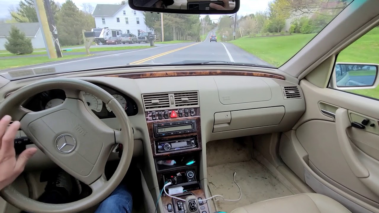 2000 mercedes benz c280 taking for a ride