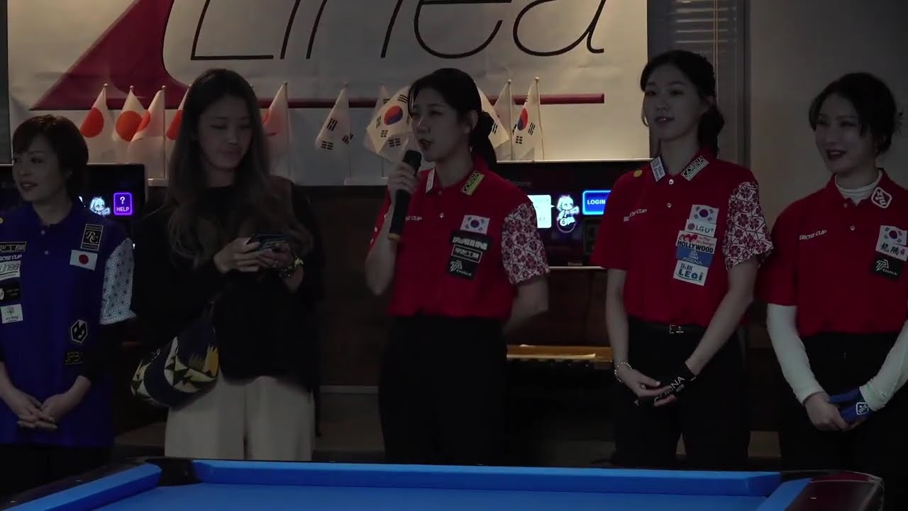 DAY1 | OPENING CEREMONY & TEAM JAPAN vs TEAM KOREA race to 4 | THE 2ND BLUEROSE CUP
