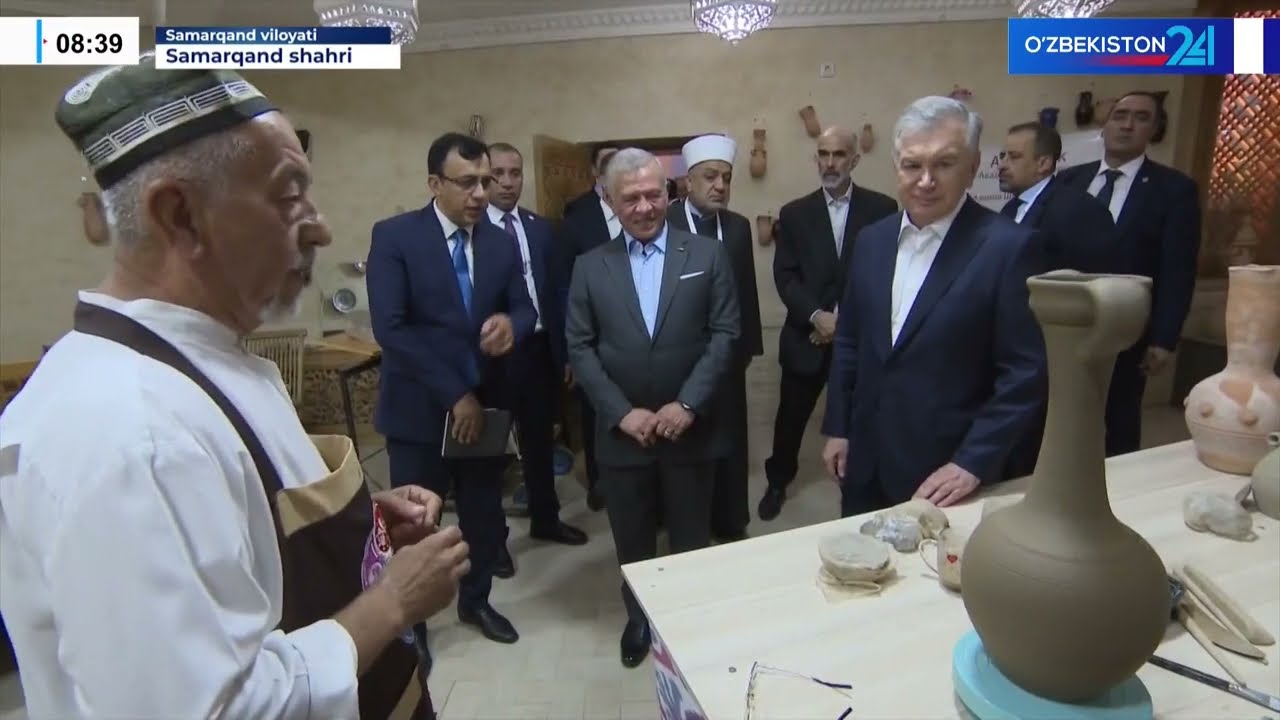 Iordaniya Podshohi Abdulla II ibn al-Husaynning davlat tashrifining birinchi kuni tafsilotlari