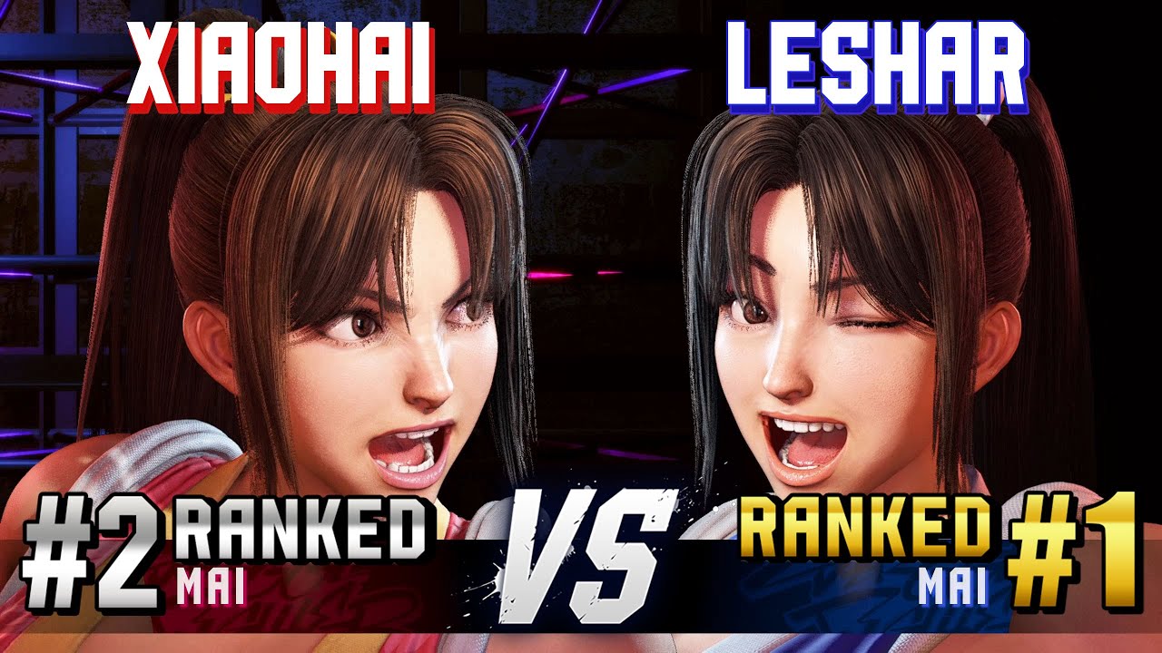 SF6 ▰ XIAOHAI (#2 Ranked Mai) vs LESHAR (#1 Ranked Mai) ▰ High Level Gameplay