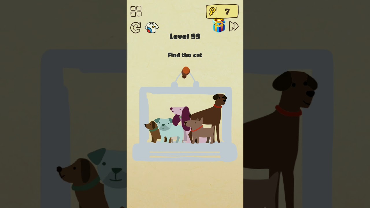 Brain crazy level 99 Gameplay Solution