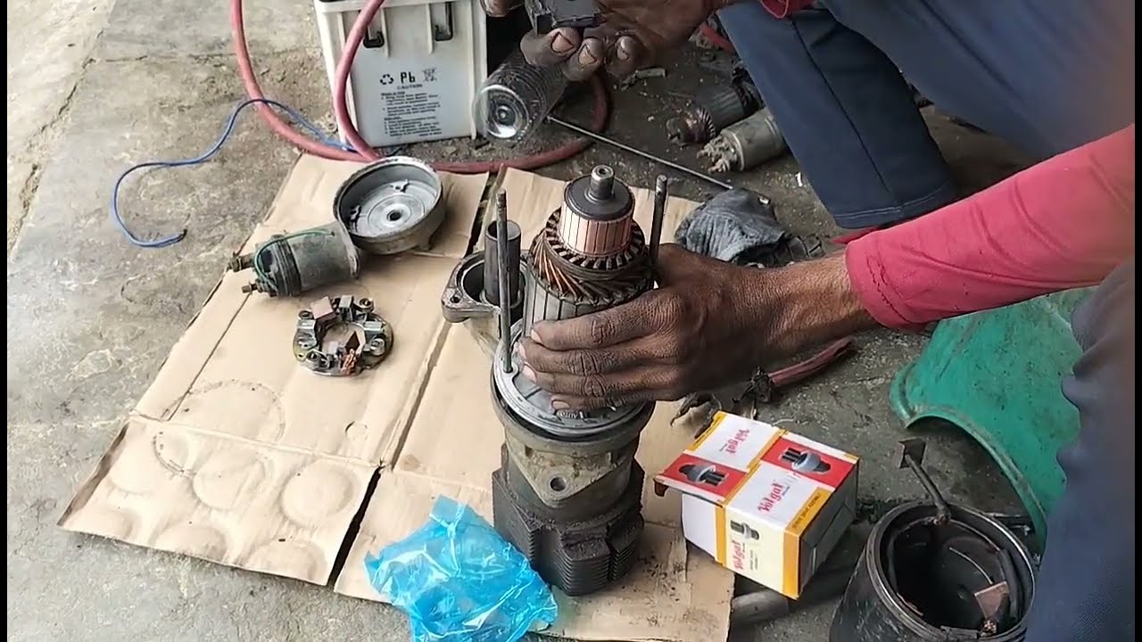 Tractor self motor service ⚒️👍🔧🛠️❤️👍👍