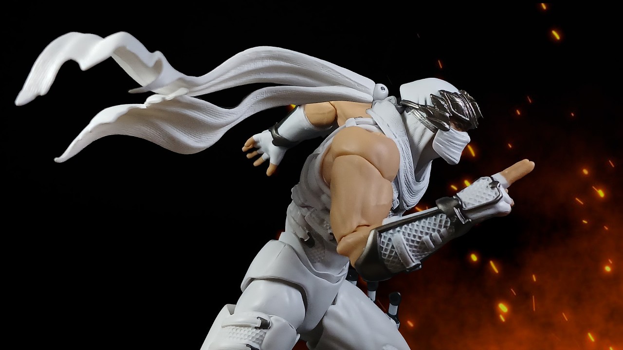 AC Toys RYU HAYABUSA (versión blanco) Yamaguchi Revoltech bootleg