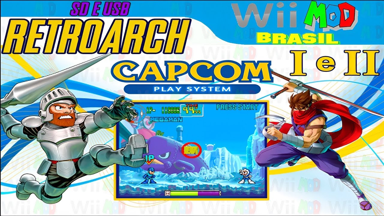 (257) (CPS) Capcom Play System 1 e 2 Wii