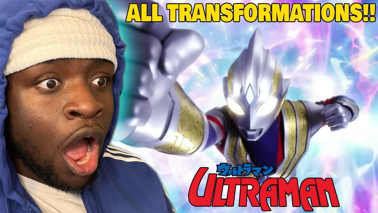 THE POSES ARE PEAK!!!!! | Ultraman ALL Transformations REACTION!!!