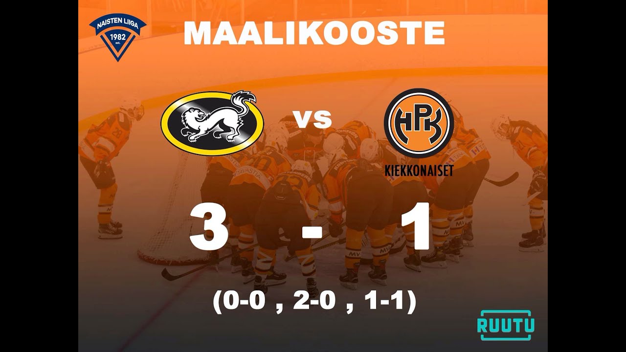 10.10.2020 maalikooste K&auml;rp&auml;t - HPK Kiekkonaiset