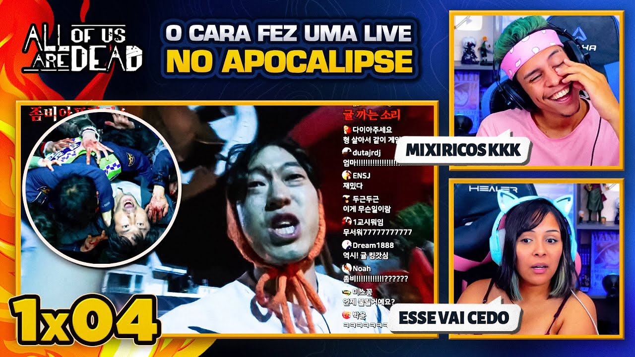 All of Us Are Dead 1ºT - EP 04 | [Casal Jounin React] 🔥