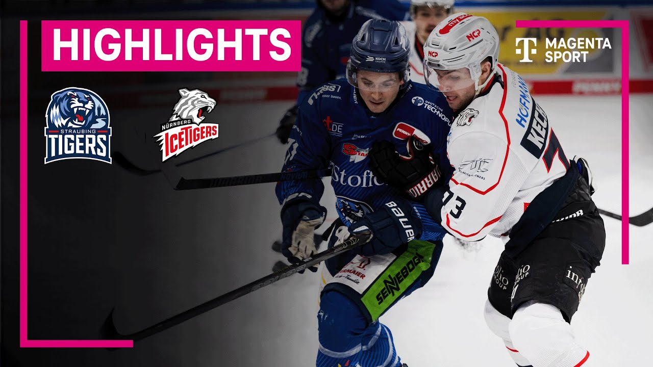Straubing Tigers - Nürnberg Ice Tigers | PENNY DEL | MAGENTA SPORT