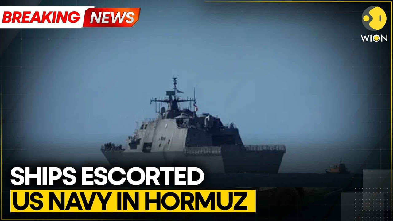 Iran-US War: US Navy Escorts Ships Through Strait Of Hormuz As Mission Declared Successful | WION