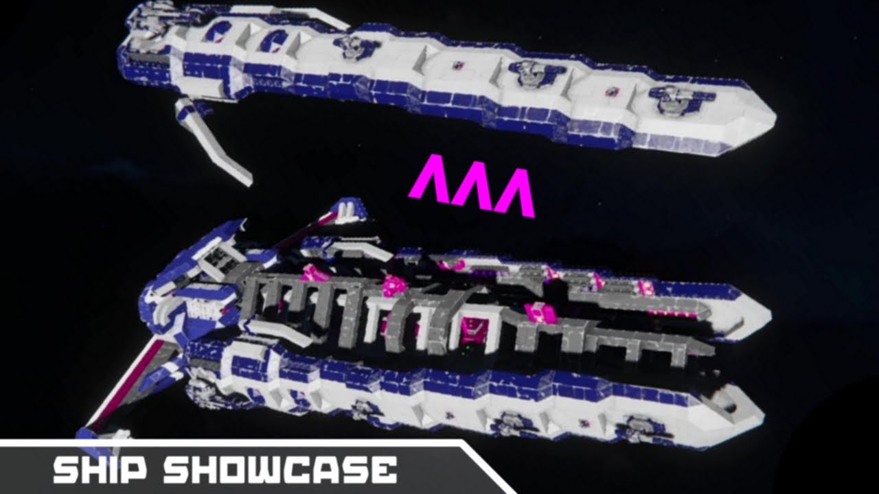The Nexxus WAR Ship | Battleship (Space Engineers) Ship Showcase #00