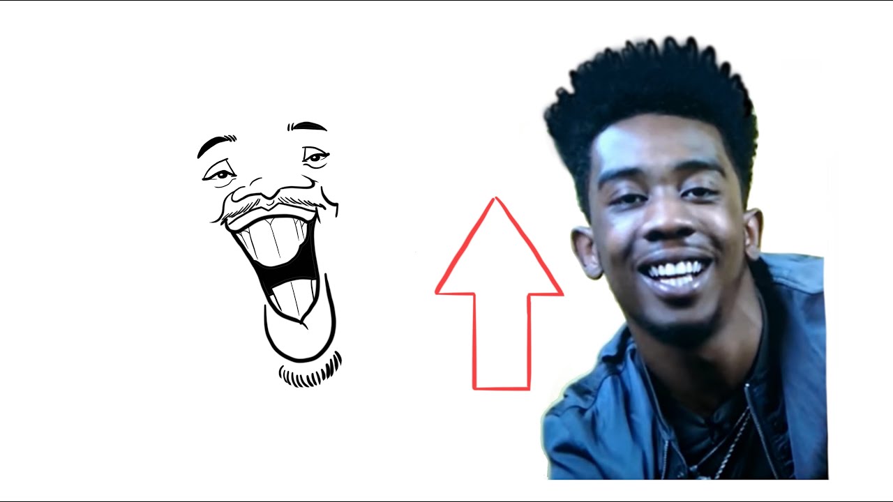 Drawing Caricatures Starting from the inside