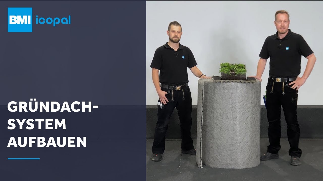 So gelingt dir der Aufbau von Gründach Systemen| BMI Icopal