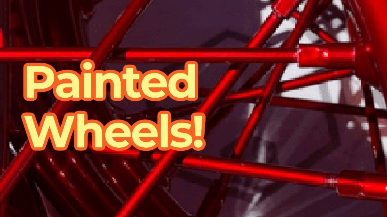 How to paint your motorcycle spoke wheels