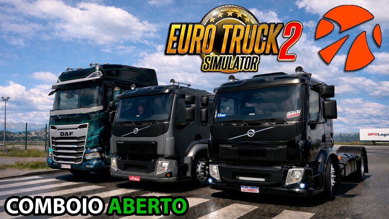 🔴 LIVE COMBOIO ETS2 - VOLVO VM  |  MAPA PROMODS