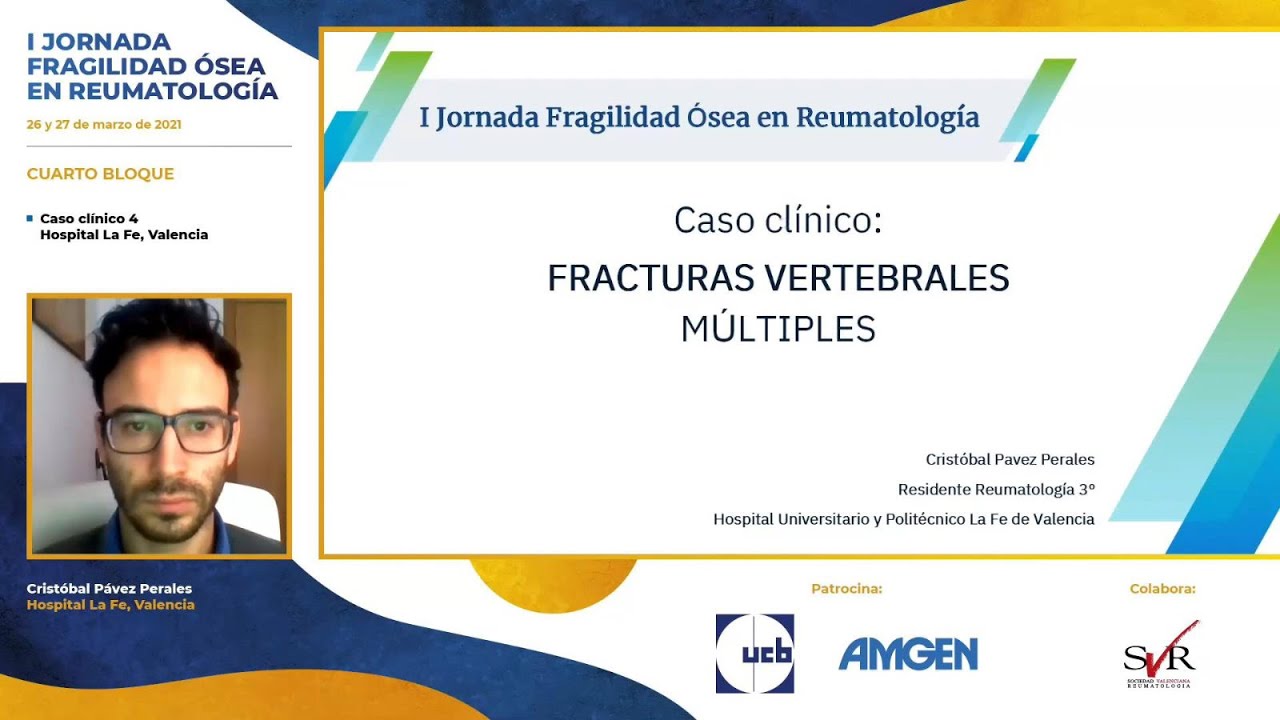 Caso clínico: Fracturas vertebrales múltiples