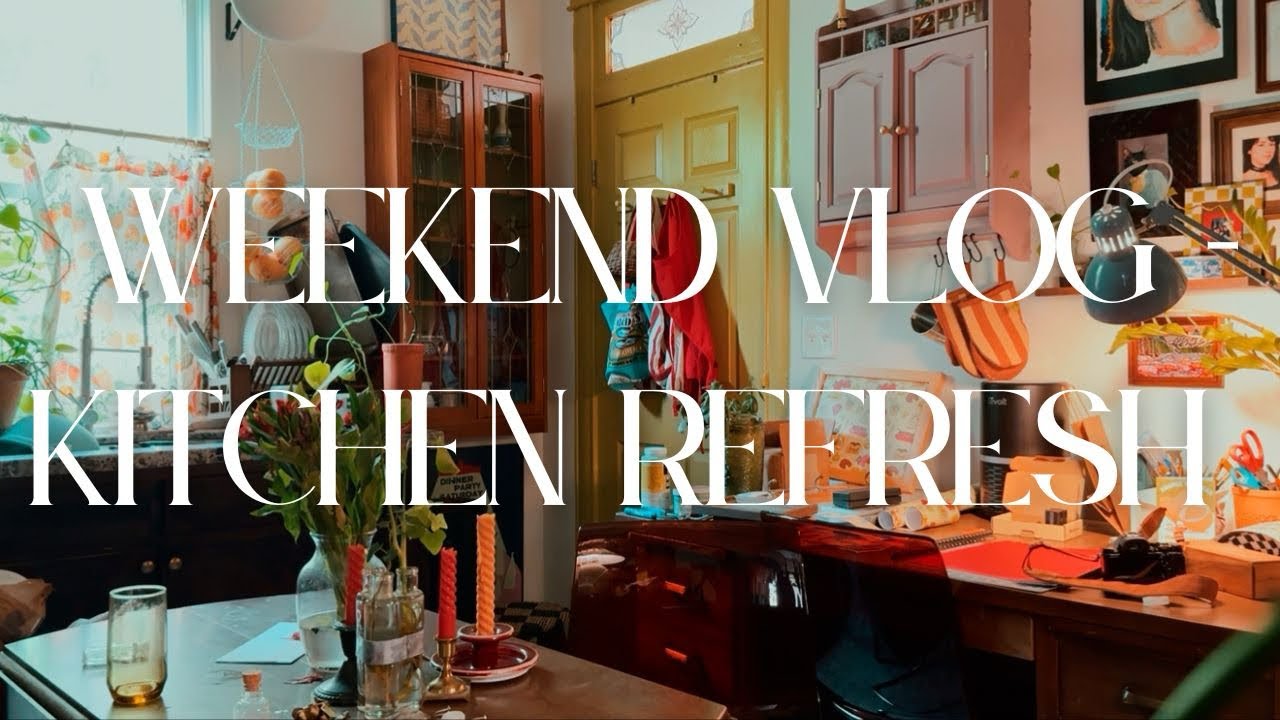 weekend vlog | antique shopping | redecorating