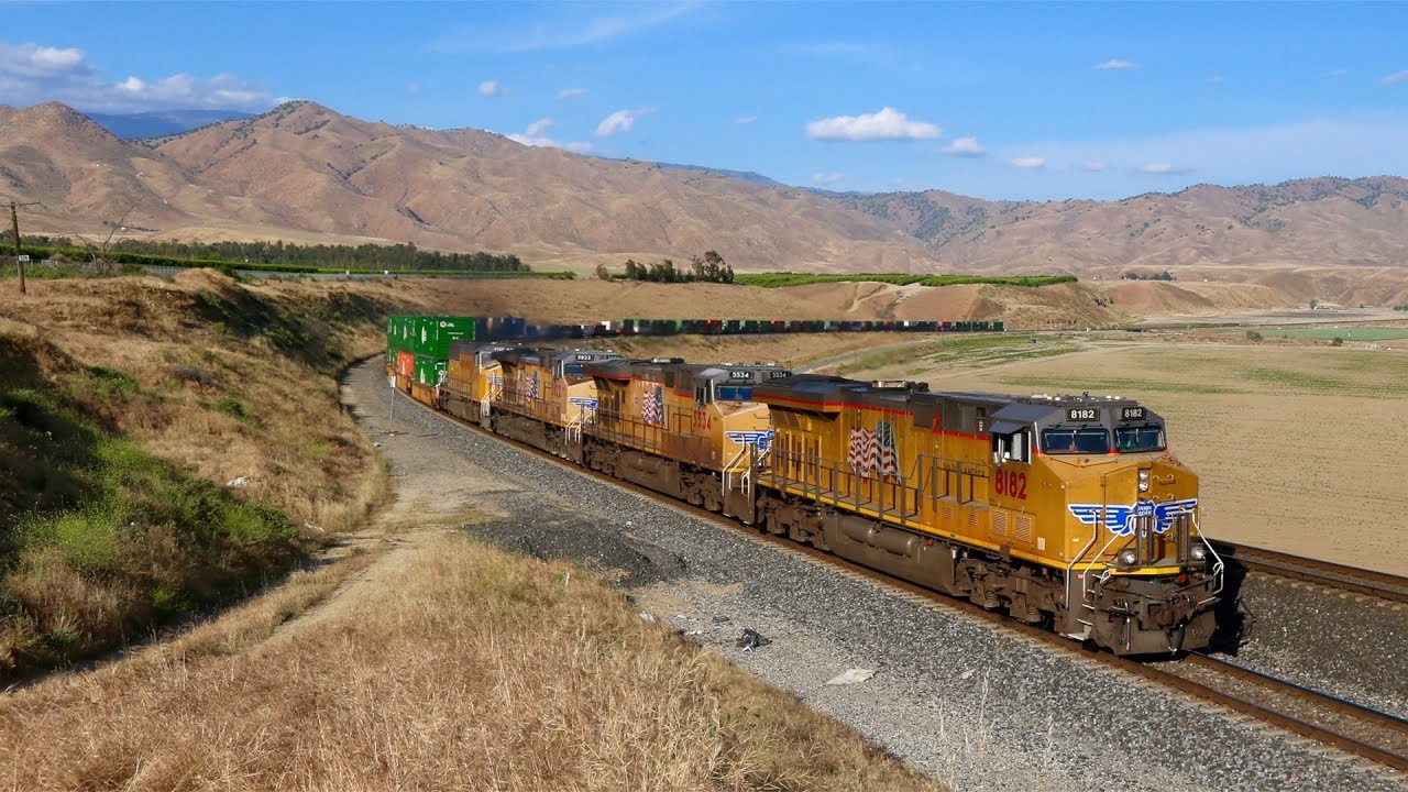 Union Pacific over Tehachapi, April-May 2017, Part 2 of 2