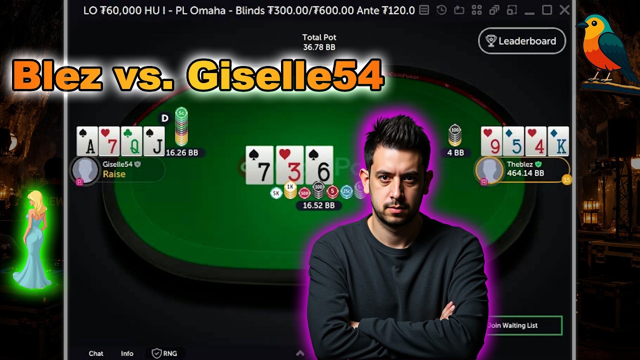 Giselle54 vs. Theblez (Jared Bleznick) Cards Up Highlights