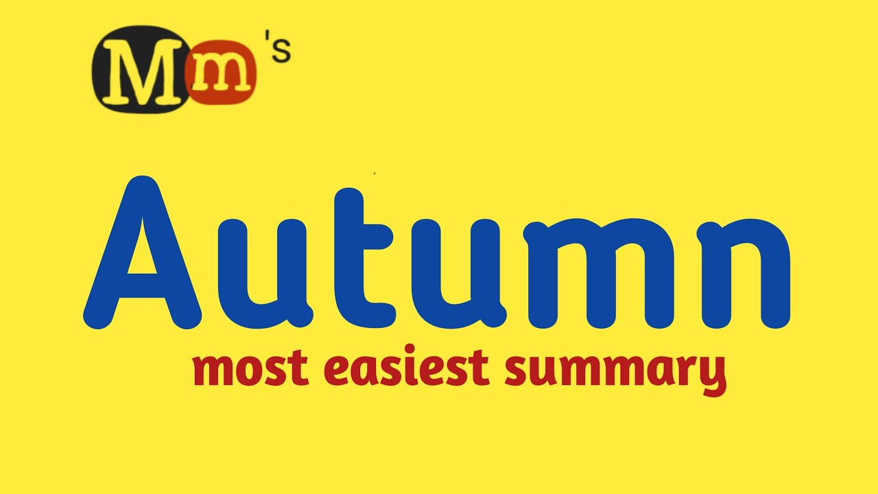 Autumn by Ali Smith malayalam summary and analysis