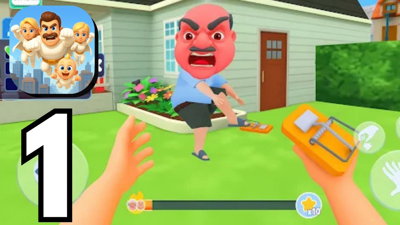 Mother Life Simulator: Prank - Full Gameplay Walkthrough Part 1 Tutorial Review (Android ios)
