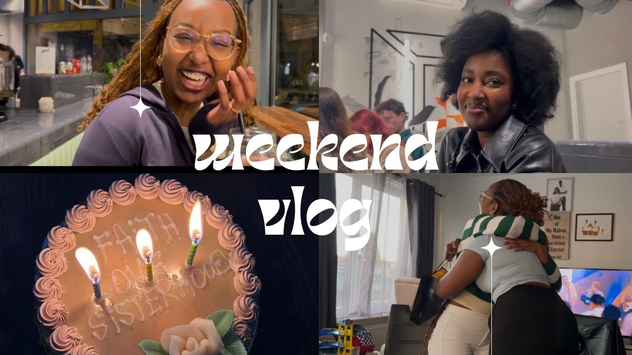 VLOG | Self-care, dîner entre amies & célébration d’1 an des Sis in Christ 🤍✨